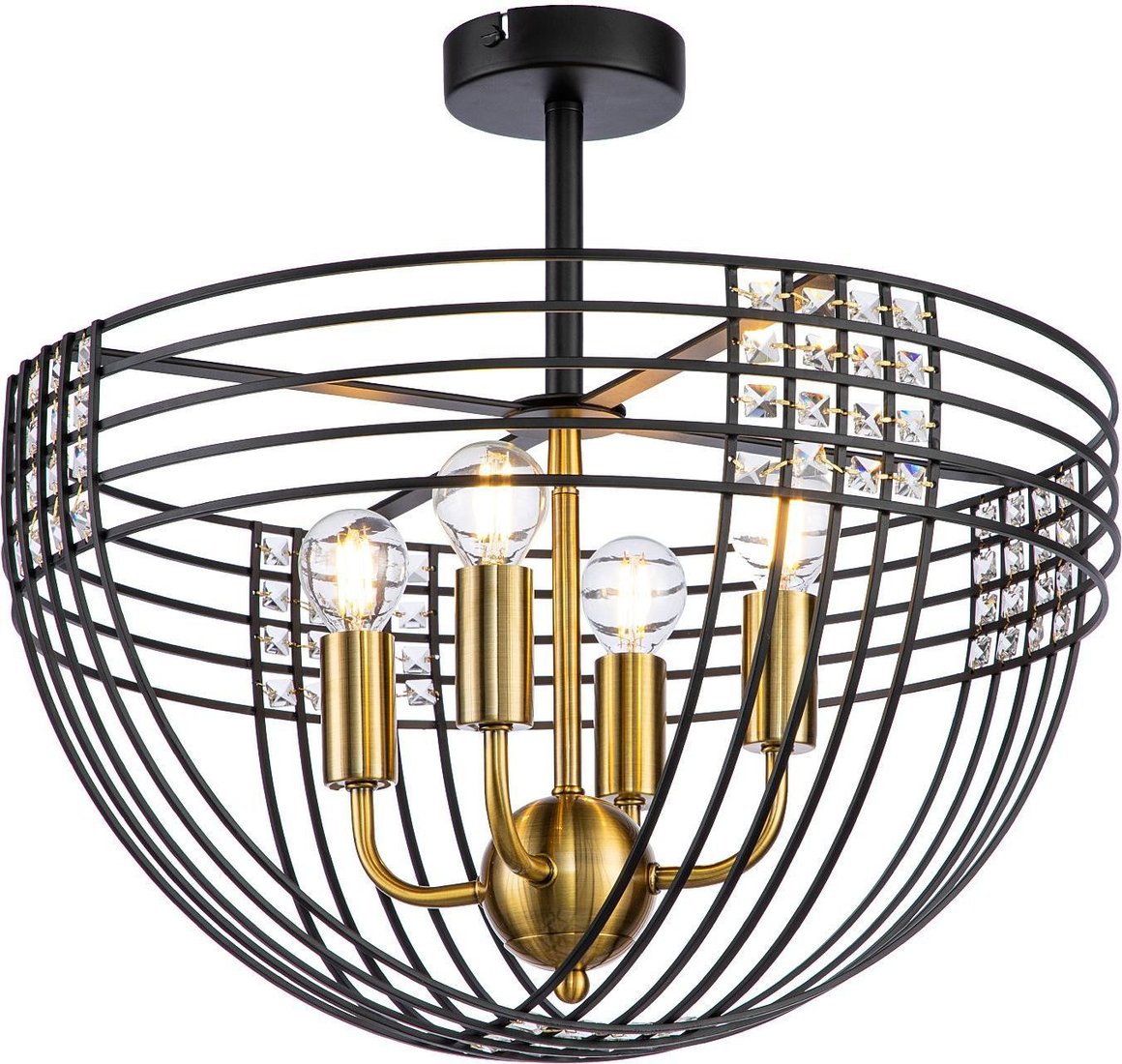 

Люстра средней высоты Indigo Fresco V000104