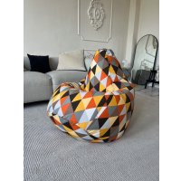 Кресло-мешок Flagman Груша Мега Г3.4-06 Ромб A04
