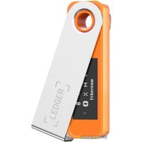 Аппаратный криптокошелек Ledger Nano S Plus (оранжевый)