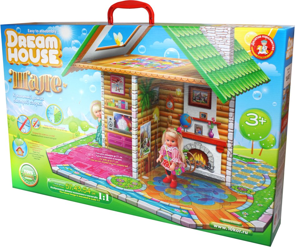 

Кукольный домик Десятое королевство Dream House Шале 03636