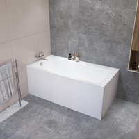 Ванна Lauter Seraphina 170x80 2112170L (с ножками и сифоном 21Y32001 матовый черный) в Бобруйске