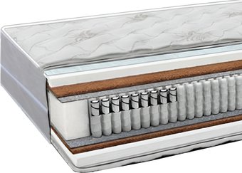 Матрас Барро Элит 555 160х195 (жаккард/лен)