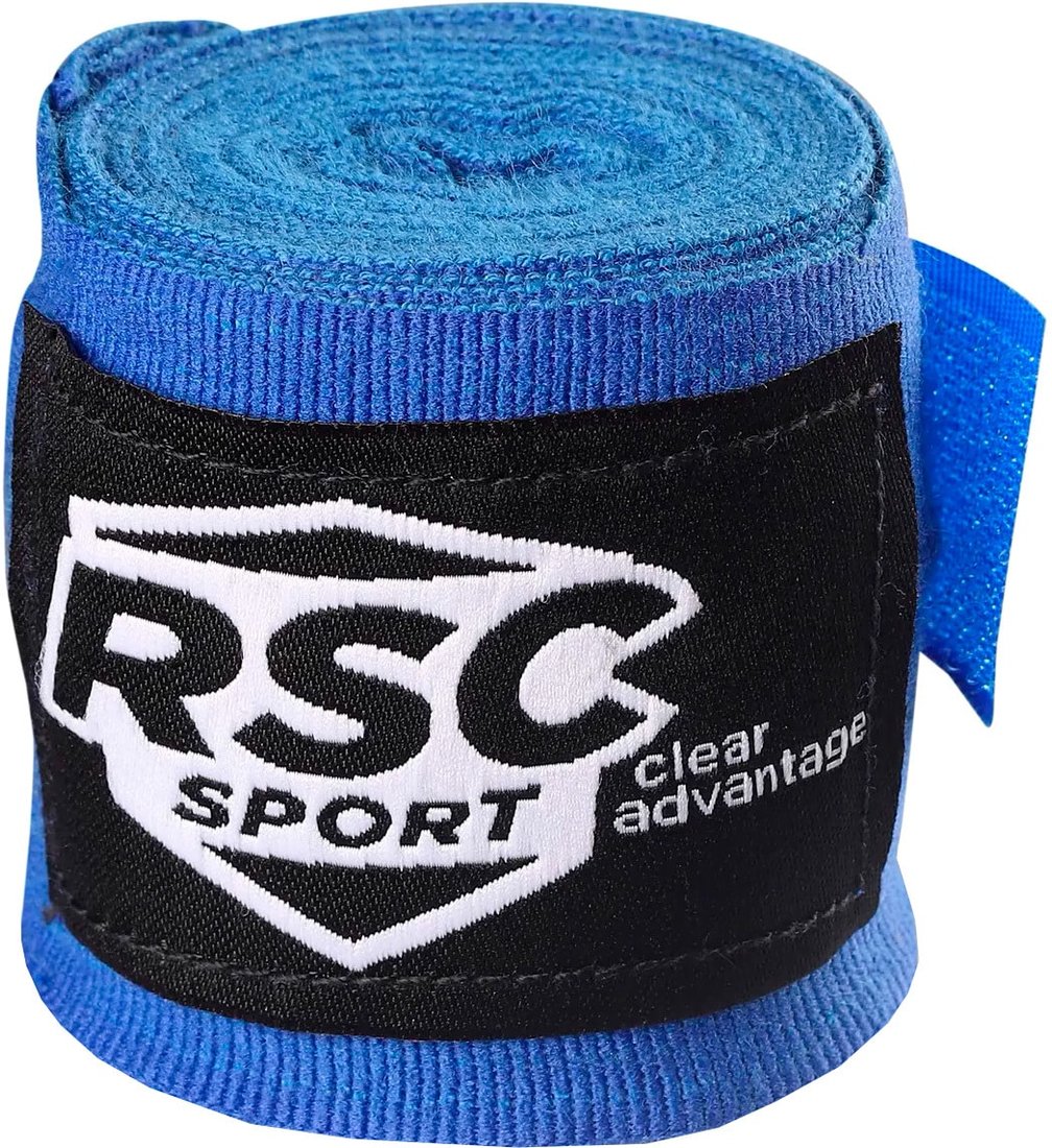 

Бинт боксерский RSC Sport RSC004 (синий, 3 м)