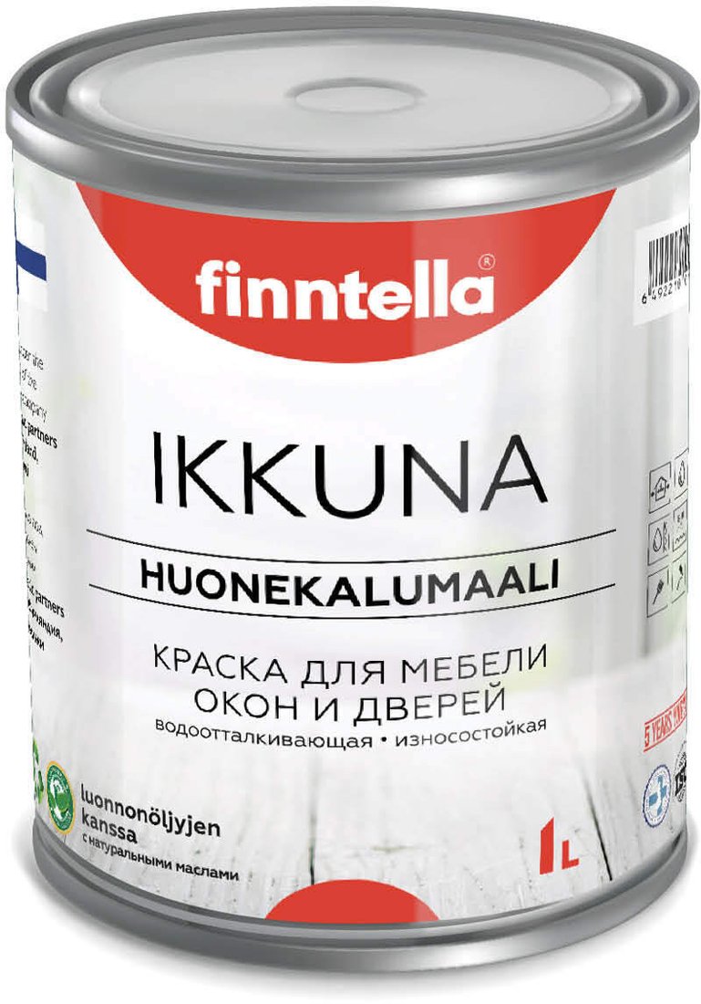 

Краска Finntella Ikkuna Suojaa F-34-1-1-FL024 0.9 л (зеленый/серый)