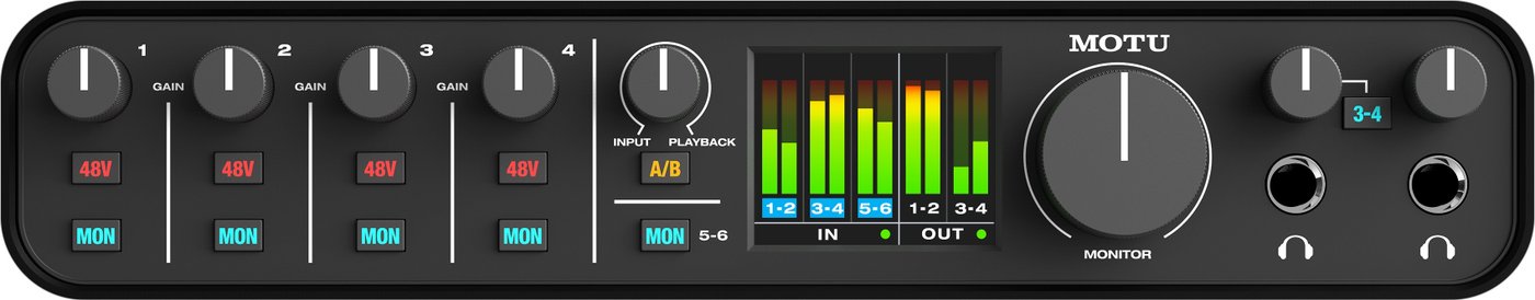 

Аудиоинтерфейс MOTU M6