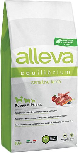 Сухой корм для собак Alleva Equilibrium Sensitive Lamb Puppy All Breeds 12 кг
