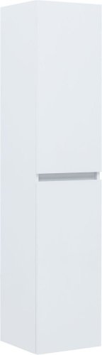 Aquanet Шкаф-пенал Вега 35 329126 (белый глянец)