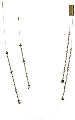 

Подвесная люстра Indigo Corda 14010/2P Brass