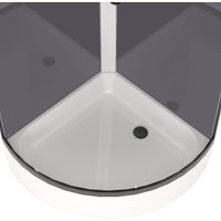 Душевая кабина Domani-Spa Simple 99 Mid 90x90 DS01Sm99MGrCl00.Gt-V1.2-Black