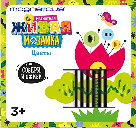 

Мозаика/пазл Magneticus Магнитная живая мозаика. Цветы MK-003