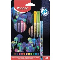 Фломастеры Maped DeepSea 844403 (12 цветов)