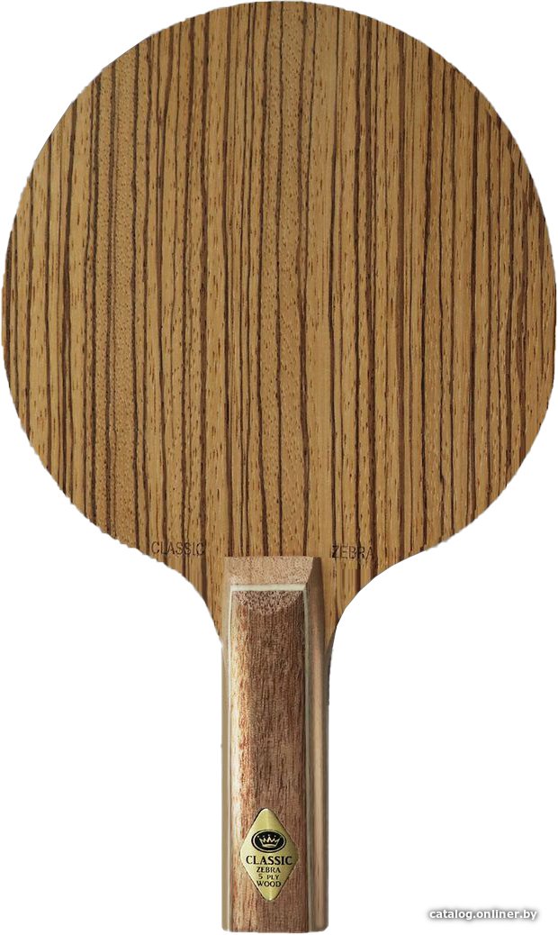 Основание для ракетки Gambler Zebrawood Oversize Classic Straight GFW-3