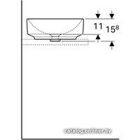 Умывальник Geberit VariForm 500.768.01.2