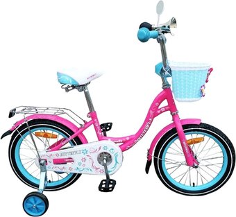 Favorit Butterfly 14 (розовый/бирюзовый, 2018)