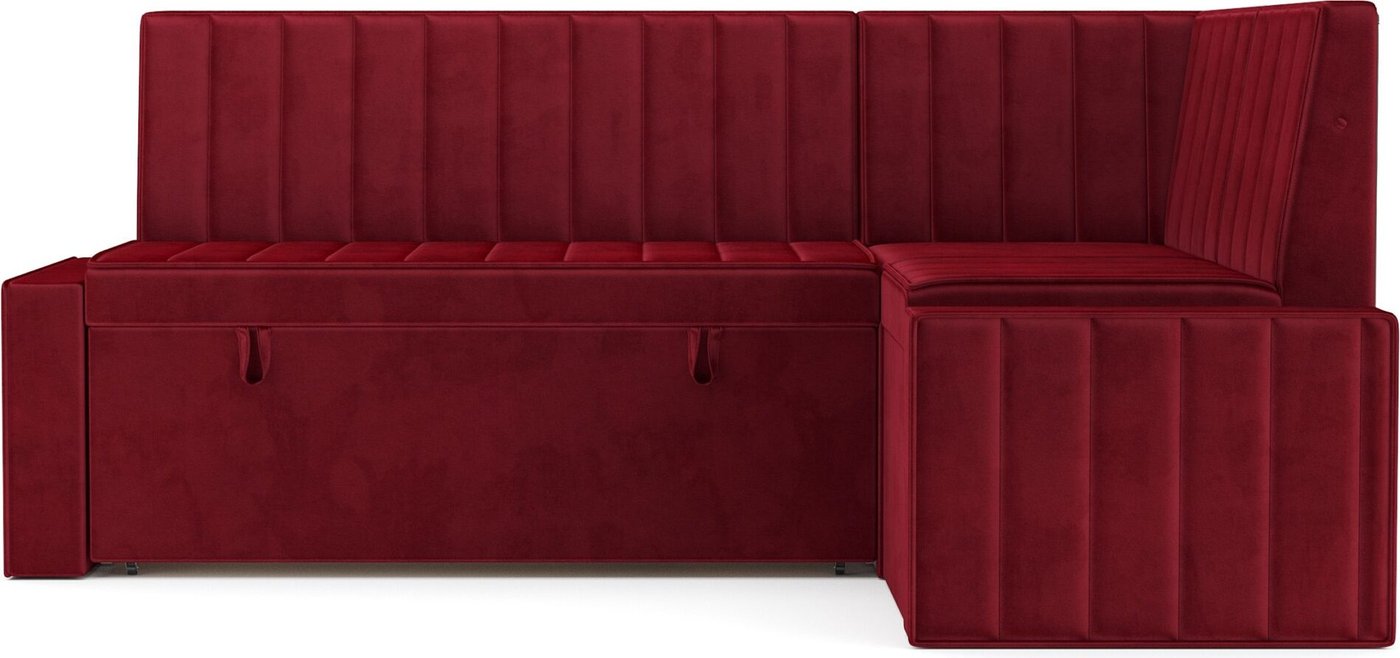 

Угловой диван Мебель-АРС Вермут 211x83x141 M11-23-4 (красный Star Velvet 3 Dark Red)