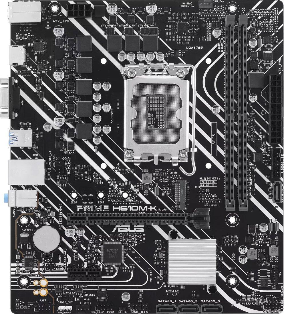 

Материнская плата ASUS Prime H610M-K