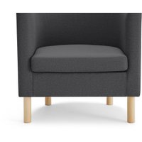 Интерьерное кресло Mio Tesoro Агата 351 (темно-серый 1173)