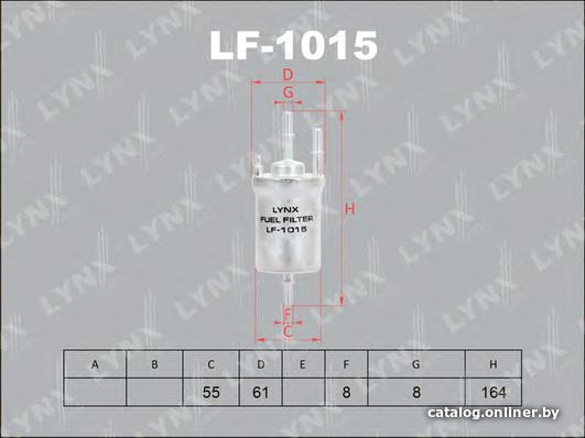 Топливный фильтр LynxAuto LF1015