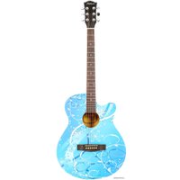 Акустическая гитара Elitaro E4040 Blue Fantasy