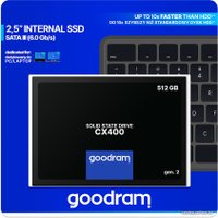 SSD GOODRAM CX400 gen.2 512GB SSDPR-CX400-512-G2