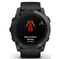 Умные часы Garmin Epix Pro Gen 2 Sapphire 51 мм (карбоново-серый титан/черный)