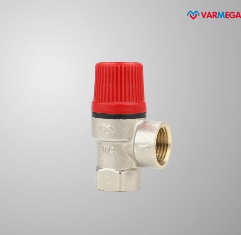 Запорная арматура Varmega Клапан предохранительный 3/4, ВР-ВР, 10 бар VM16639