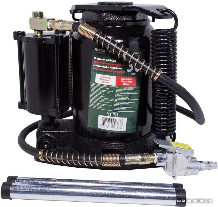 Подкатной домкрат RockForce RF-1600-3 BIG