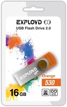 

USB Flash Exployd 530 16GB (оранжевый) [EX016GB530-O]