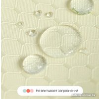 Шторка-занавеска для ванны Home One Waffle 200x200 417257 (бежевый)