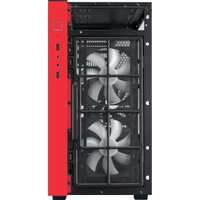 Корпус SilverStone RL08 (черный/красный)