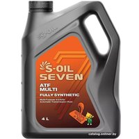 Трансмиссионное масло S-OIL SEVEN ATF MULTI 4л