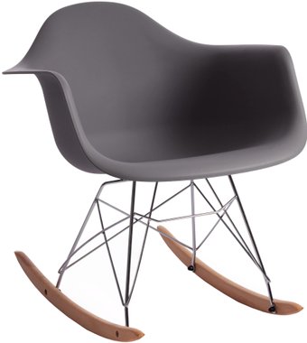 Кресло-качалка TetChair Cindy C1025A (серый 024 /натуральны)
