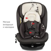 Детское автокресло Siger Престиж Isofix Lux KRES4060 (капибара)