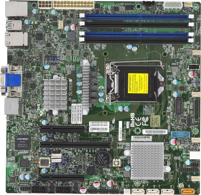 

Материнская плата Supermicro X11SSZ-F