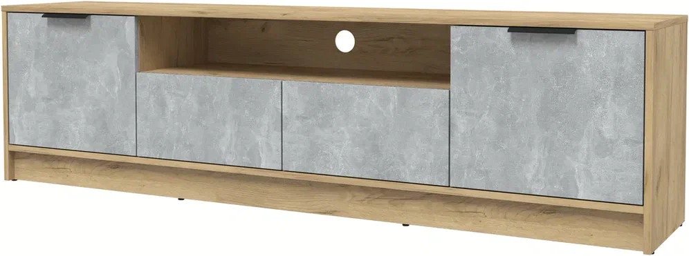 

Тумба Интерлиния ТВ Концепт КТ-ТВ4-50 (бетон/дуб золотой)