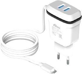 Сетевое зарядное Ritmix RM-2082M