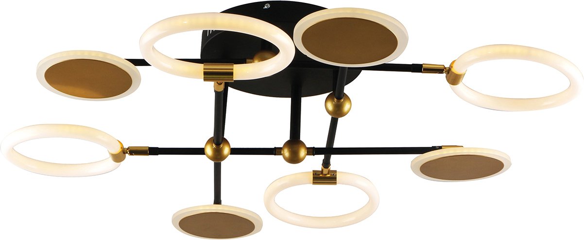 

Припотолочная люстра Escada 10247/8 LED LED*63W Black/Gold