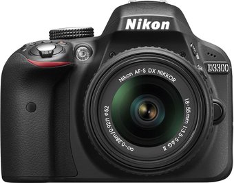 Зеркальный фотоаппарат Nikon D3300 Kit 18-55mm II