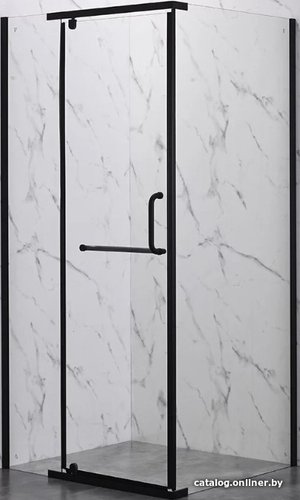 Душевой уголок Veconi 90x90x200 RV18B-90-01-C5 (стекло прозрачное/черный)