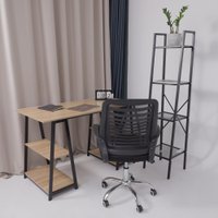 Офисное кресло AksHome Consul PL (ткань/сетка, черный)