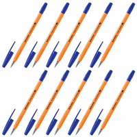 Набор шариковых ручек BRAUBERG M-500 Orange 143951 (10 шт)