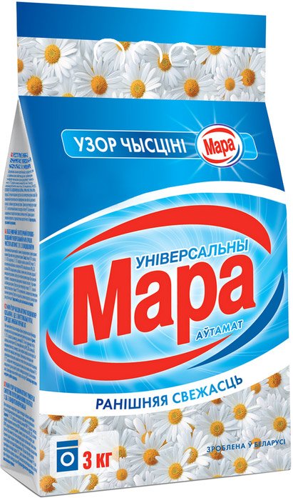 

Стиральный порошок Мара Ўзор чысціні Утренняя свежесть 3 кг