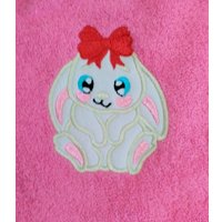 Полотенце с капюшоном Goodness Махровое 100x100 (розовый)