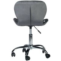 Офисное кресло King Style Uno Velvet Chrome (серый)