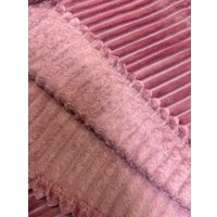 Плед Миланка Vse Doma 180x200 (полоса/брусника)