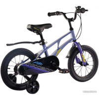 Детский велосипед Maxiscoo Air Стандарт Плюс 2024 (синий карбон)