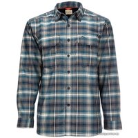 Рубашка Simms Coldweather LS Shirt (L, серый/голубой)
