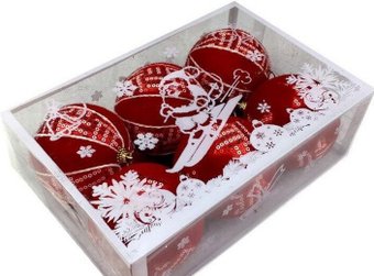 Елочная игрушка Wenzhou X20-048