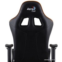 Игровое (геймерское) кресло AeroCool AC120 AIR (черный/оранжевый)