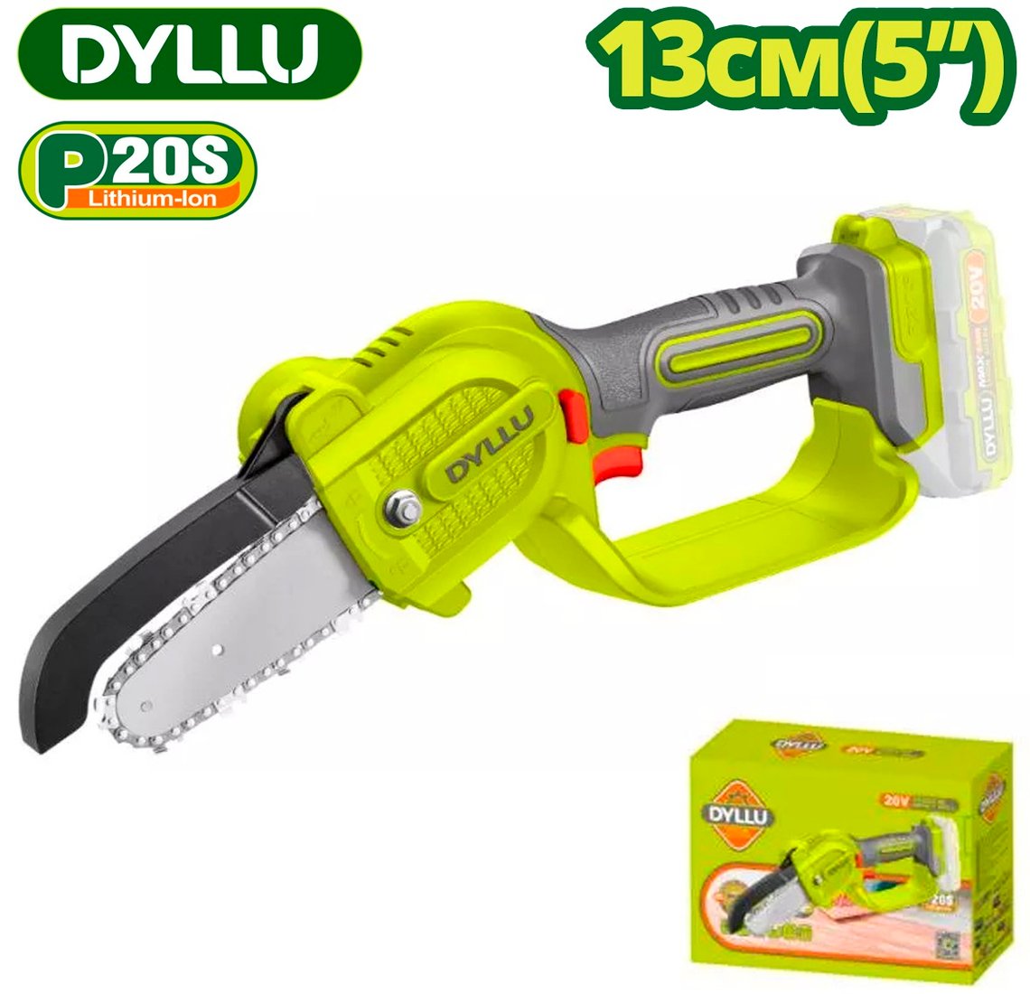 

Аккумуляторная пила Dyllu DTCLP550 (без АКБ)